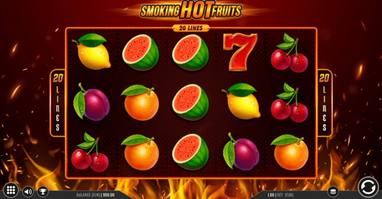 Smoking Hot Fruits 1x2 Gaming