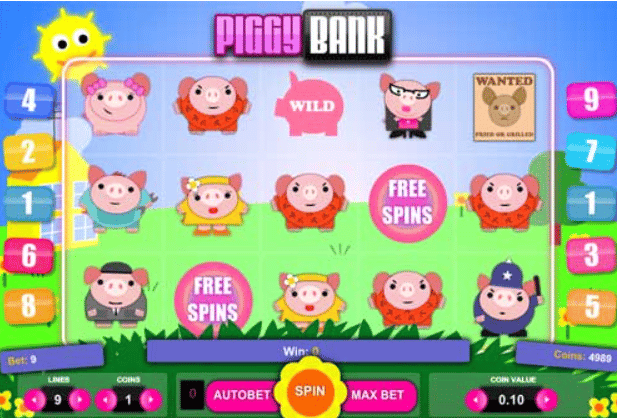piggy bank 1x2 Gaming