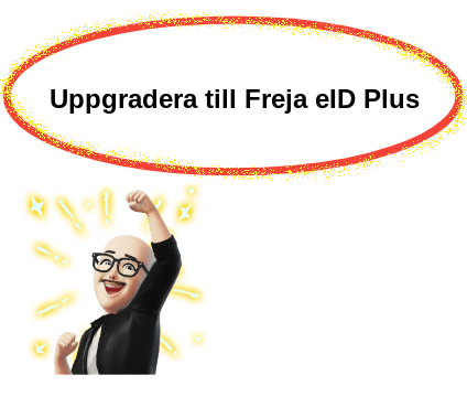 Uppgradera till Freja eID Plus