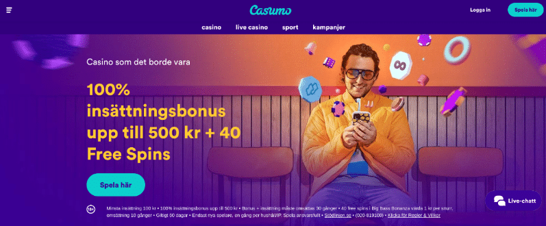Casumo casino recension