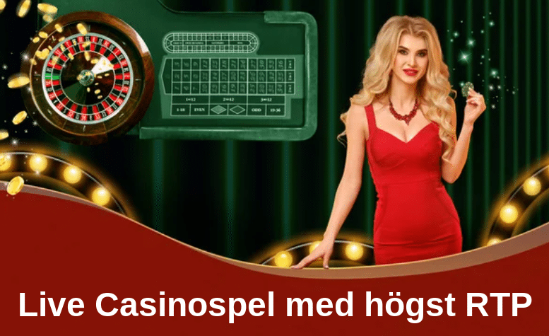 Live Casinospel med hogst RTP