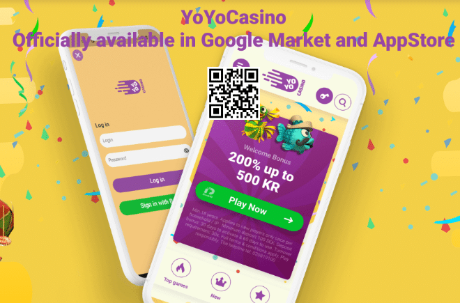 YoYo casino mobil App 2